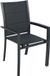 Hespèride fauteuil Allure 95x57x58 cm grijs