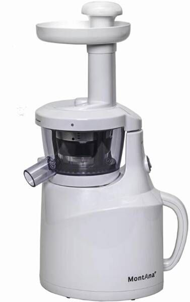Montana PR-179 Slowjuicer - Wit - Inductiemotor