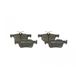 BOSCH Kit de plaquettes de frein, frein à disque 0 986 494 839