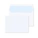 RAYLU PAPER - Witte enveloppen van papier met kleefband voor het verzenden van documenten en brieven, licht verzegeld, 90 g/m² dikte (C5, 500 stuks)