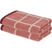 LIVARNO® Serviettes éponge, 2 pièces, 50 x 100 cm (rose)