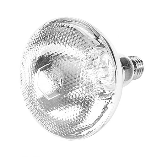 Kuuleyn Varken Warmtelamp, 1Pc Varken Knorretje Dikke Warmtelamp Waterdicht Explosieveilige Gloeilamp Dot Oppervlak, essentieel voor Veehouderij(200W)