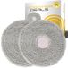Roborock Plaques de nettoyage et supports de plaques (2 pièces), avec tampons de nettoyage, pour les modèles Roborock Q Revo MaxV et Q Revo Pro