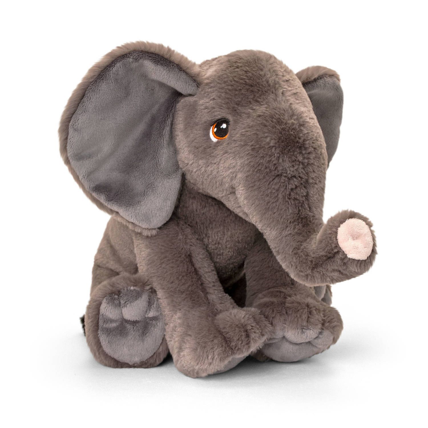 Keel Toys Pluche knuffel dieren olifant 45 cm - Knuffelbeesten speelgoed