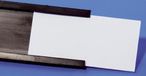 Magnetoplan Profilé magnétique en C - 50 m x 40 mm x 1 mm - Blanc