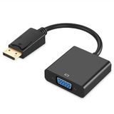 glowster DisplayPort-naar-VGA-converter, 0,15 m, aansluiting van VGA-apparaten op DisplayPort-displays, ideaal voor presentaties en externe monitoren.