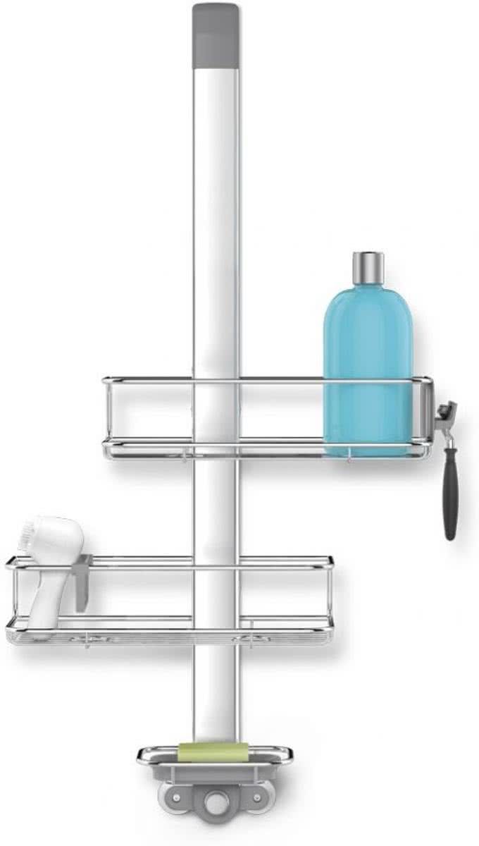 simplehuman Douchecaddy Badkamerrek - Hangend - Zilver