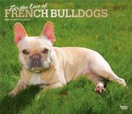 For the Love of French Bulldogs 2027 Monthly Deluxe Wall Calendar