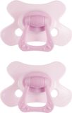 Difrax Fopspeen Dental - 12 tot 18 Maanden - Lichtroze - 2 Stuks