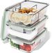 Clatronic Classbach C-FHDM 4021 G - Meal Prep Boxen Glas met vakken - Set van 3