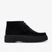 CLARKS Torhill Moss Femme Chaussures à lacets - Daim - Noir