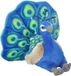 Wild Republic Knuffel Pauw Junior 20 Cm Pluche Blauw/groen