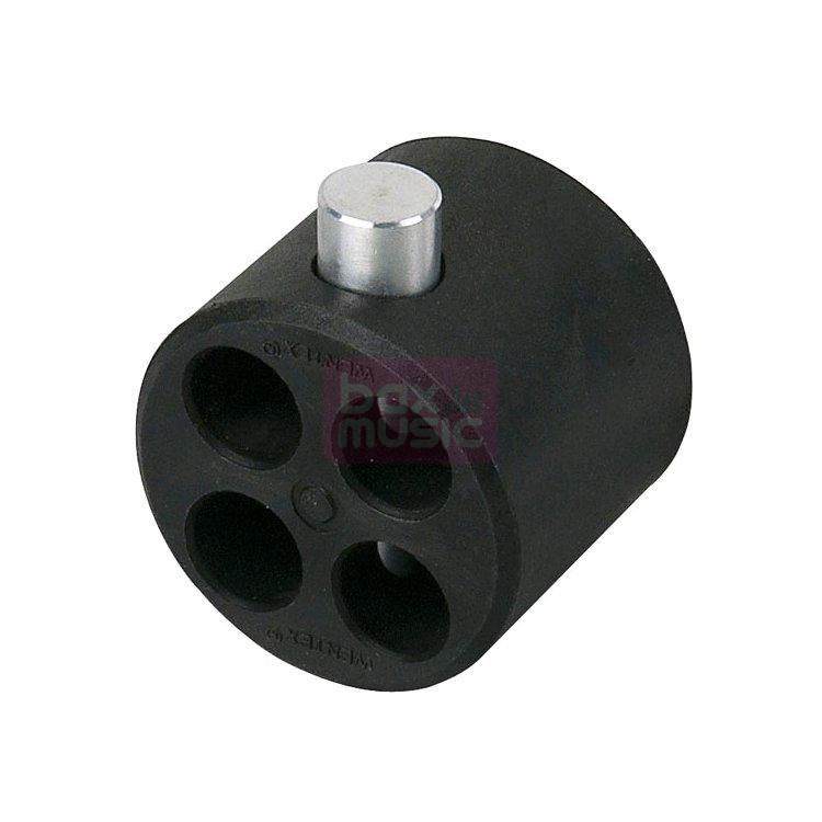 Showtec Pipe & Drape 4-punts connector zwart