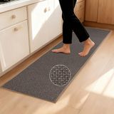 Romon Keukentapijt, antislip, wasbaar, absorberend, 43 x 180 cm, rubberen onderkant, geschikt voor restaurantkeuken en wasruimtes