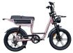 V20 Comfort - Elektrische Fatbike incl. kettingslot - 20 inch - 250W motor - Actieradius tot 60 km - 7 versnellingen - Hydraulische schijfremmen - 720Wh accu - Roségoud