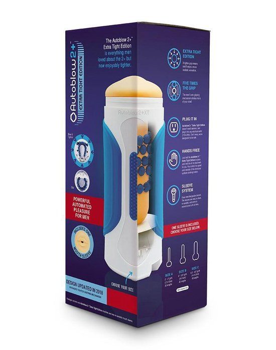 Autoblow 2+XT Sleeve B - Wit