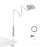 NEEWER BASICS Magnetische telefoonhouder voor het bureau, 360° overhead met flexibele arm, compatibel met MagSafe iPhone, Android, Samsung, voor video in bed, PA151 wit