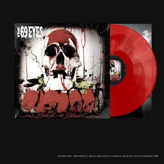 Back The 69 Eyes Back in Blood LP Coloured Vinyl Red