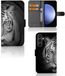 B2Ctelecom Samsung Galaxy S23 FE | Telefoonhoesje | Met pasjeshouder | Tijger