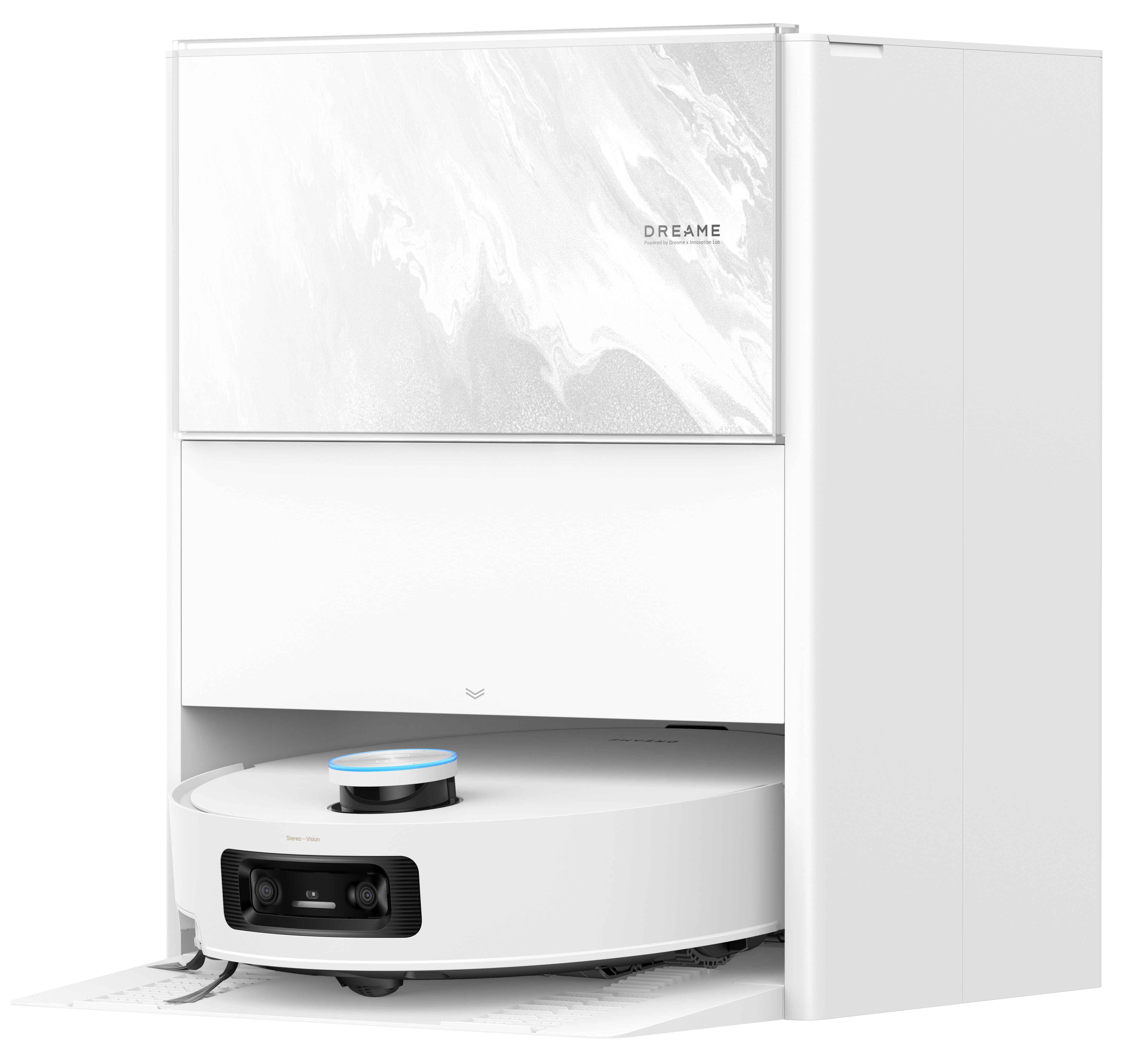 Dreame Aqua 10 Ultra Track Complete White - Robot Vacuum Cleaner with Self-Cleaning Mop and Obstacle Detection