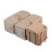 Verpakking Hostelnovo Verpakking met 300 cocktailservetten van papier, 100% recyclebaar en biologisch afbreekbaar, tafelservettenhouder van roestvrij staal, milieuvriendelijke servetten, 10 x 10 cm, gevouwen