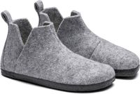 Birkenstock Andermatt Shearling WZ Narrow Pantoufles - Gris Clair - Taille 40