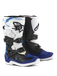 Alpinestars Tech 3S Youth Chaussures Blanc Noir Émail Bleu Taille US 8