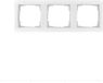 GIRA ST55 3-voudig afdekraam - Inbouw - Wit