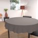 Soleil d'Ocre Alix Tafelkleed Rond Polyester Mokka 180 cm