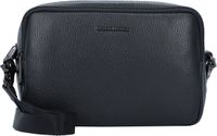 MANDARINA DUCK Mellow Leather Crossbody Camera Bag Nero Zwart