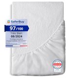 Dreamzie Matrasbeschermer Waterdicht - 70 x 140 cm - OEKO-TEX® & Bi-Ome® Gecertificeerd