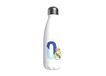 Real CyP Brands Real Madrid roestvrijstalen waterfles, 550 ml, wit, met letter Q-ontwerp