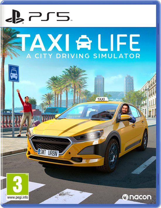 Taxi Life: A City Driving Simulator - PS5 - Standard Edition - Blu-ray