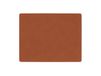LIND DNA Set de table Corduroy carré L Rust