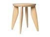 Ferm Living Feve tabouret rond Frêne brut, Ø33x30 cm