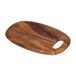 Tala Kleine gebogen snijplank, gelakte acacia houten plank, met gladde gebogen rand. Dit houten bord is ideaal voor het serveren, presenteren en bereiden van alle voedingsmiddelen, meet 30 x 20 x 1,5