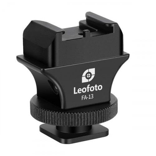 Leofoto FA-13+FA-10 Cold Shoe Mount