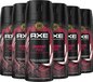 AXE Fine Fragrance Collection Premium Deodorant Bodyspray - Cherry Fizz - 6 x 150 ml - Men's Deodorant