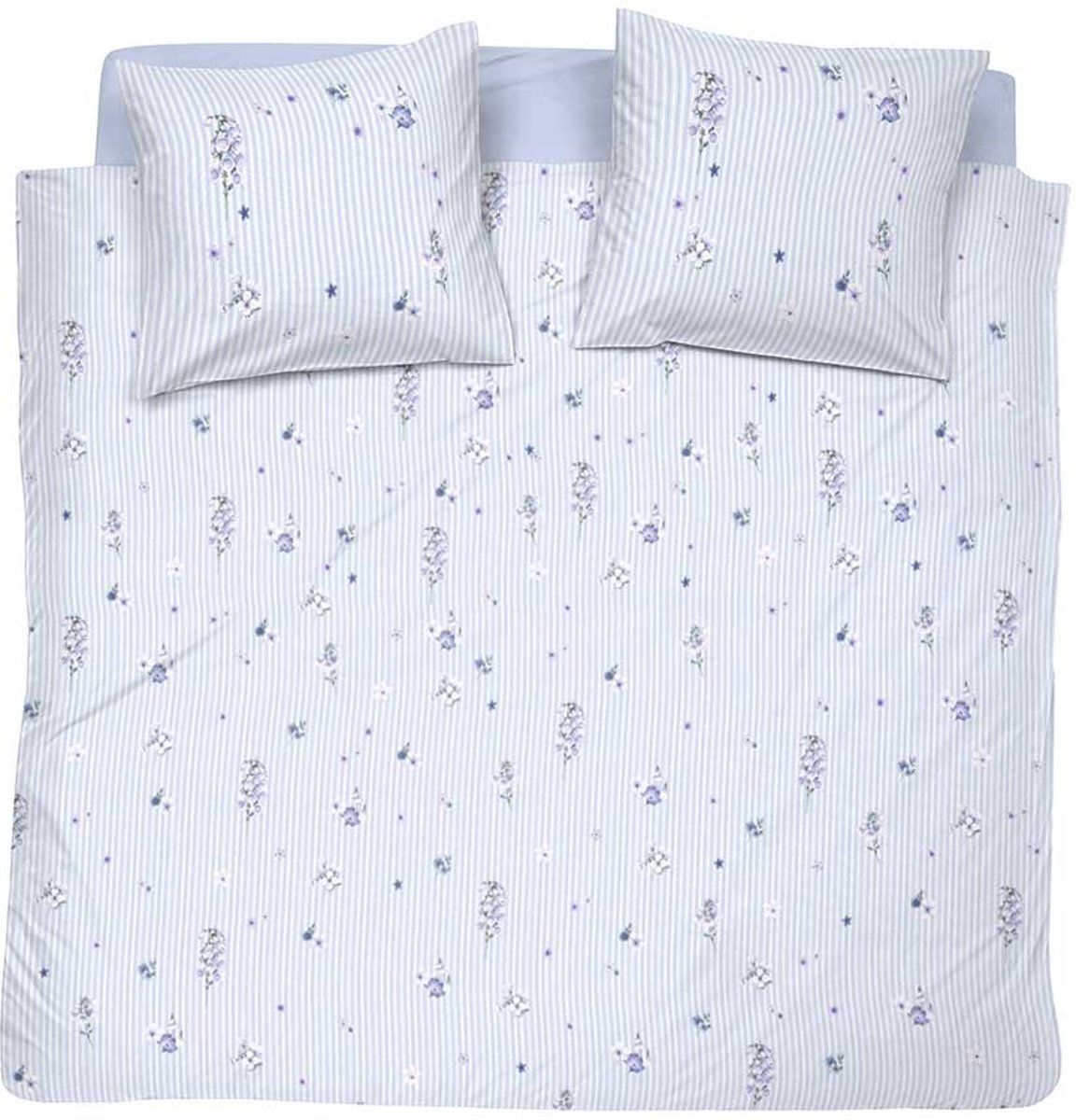 Cinderella Jeanne - Dekbedovertrek - Lits-jumeaux - 240x220 cm - Blauw - Katoen