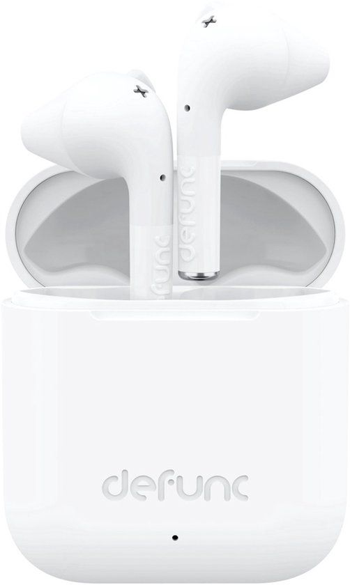 Defunc True Go Slim - Draadloze In-ear Bluetooth Oortjes - Wit