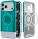Spigen Classic C1 MagFit iPhone 17 Pro Hoesje MagSafe Blauw