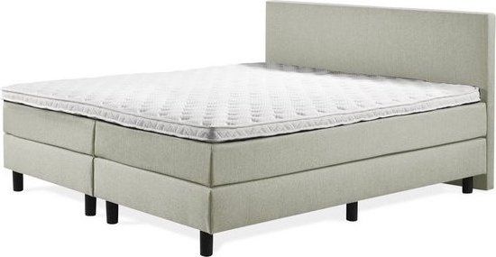 Soft bedden Boxspring Luxe 180x220 Glad Groen - Soft bedden