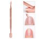 Goodbitz - Poussoir à cuticules - Nettoyeur d'ongles - Dissolvant de cuticules - Poussoir à cuticules - Dissolvant de cuticules - Coupe-cuticules - Bokkepootje - Outils de manucure