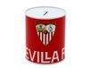 CyP Brands Sevilla FC Spaarpot, beker, verzegelde thermoskan, spaarpot, munten en bankbiljetten, meerkleurig, officieel product
