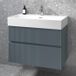 Ideal Standard Lastani Meuble-lavabo avec lavabo intégré et meuble bas, 81,5 cm de large