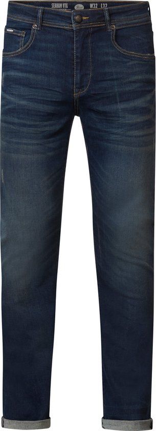 Petrol Industries Seaham VTG Slim Fit Jeans - Blauw - Maat 31 - Heren