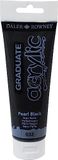 GRADUAAT Daler Rowney GRADUAAT ACRYLIC 120ML PEARL ZWART