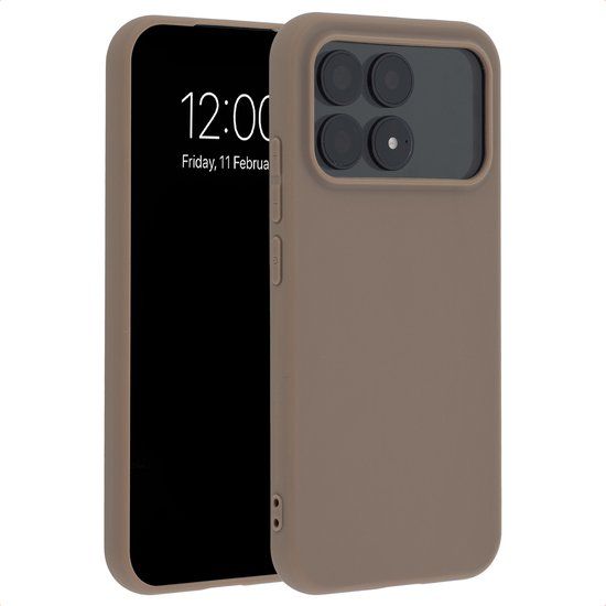 imoshion Color Backcover - Geschikt voor Xiaomi Poco F8 Pro - Bruin
