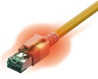 Sacon 442622,5 netwerkkabel Geel 5 m Cat6a S/FTP (S-STP) Plat