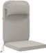 vidaXL Zon Ligzitzak Kussen 100% Polyester Grijs 55 x 124 x 5 cm